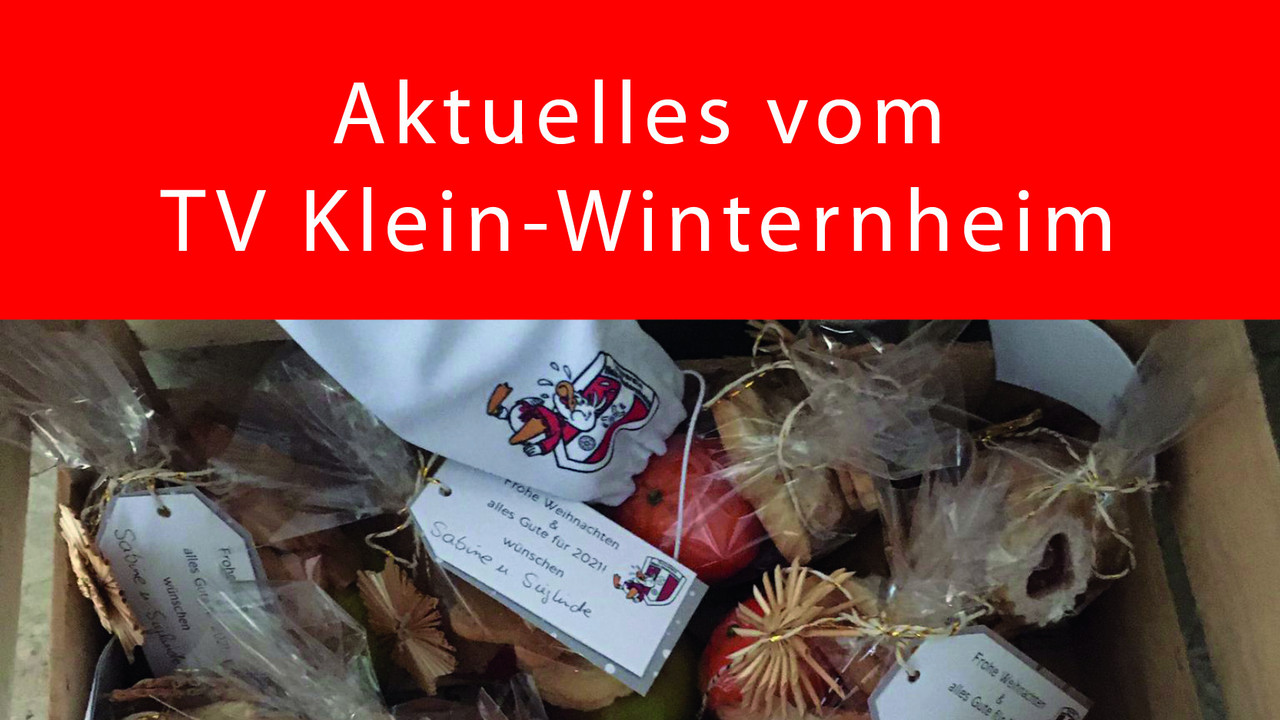 Foto: TV Klein-Winterheim, "Plätzchen-Aktion" für TN Seniorenwohnpark